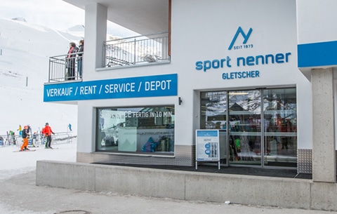 Skiverleih Hintertux/Tux - Sport Nenner Gletschershop