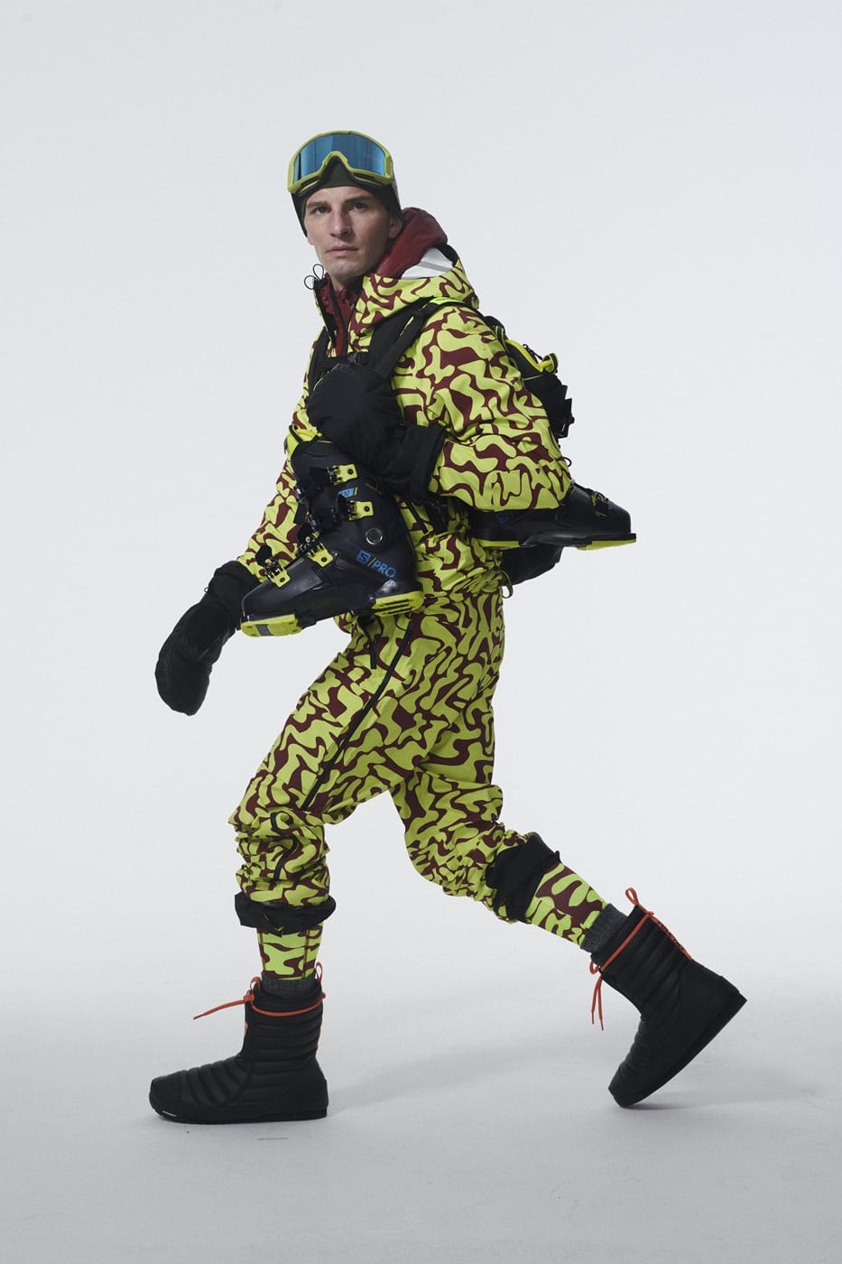 AZTECH MOUNTAIN Hayden 3L neon ski pants